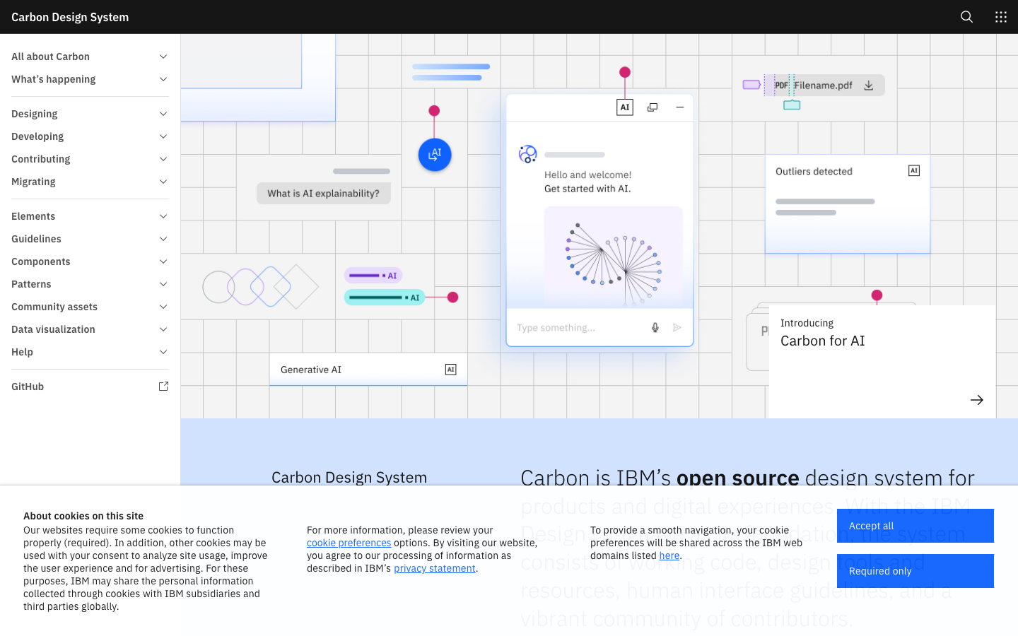 출처: IBM Carbon